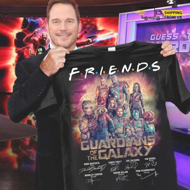 Guardians Of The Galaxy Shirt, Marvel Movies 2023 Signature Shirt, Rocket And Friends Shirt, Galaxy Volume 3 Shirt