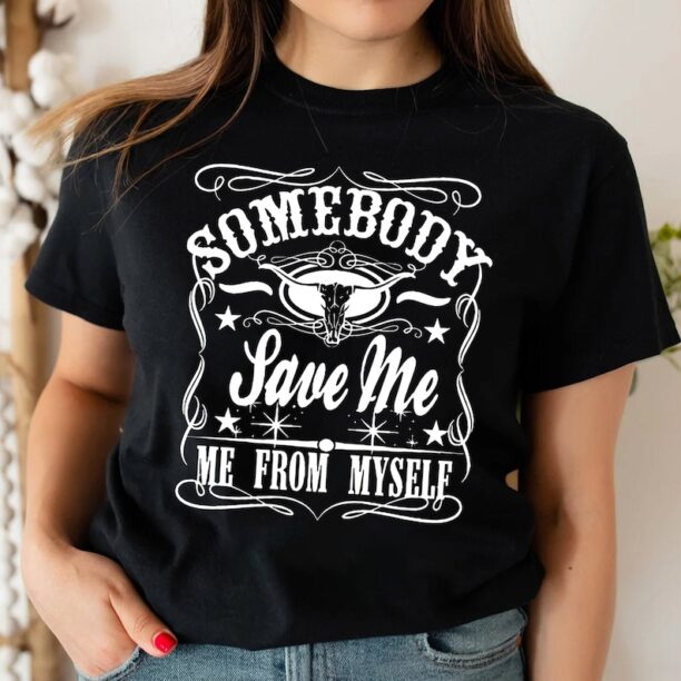 Jelly Roll Shirt, SomeBody Save Me From Myself Shirt, Music Shirt Full Size Best Seller