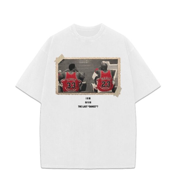 Chicago Bulls The Last Dance Vintage Michael Jordan & Scottie Pippen T-Shirt