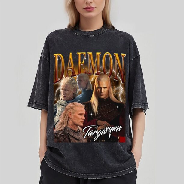 Retro Daemon Targaryen Shirt -daemon targaryen tshirt,daemon targaryen t-shirt,daemon targaryen t shirt