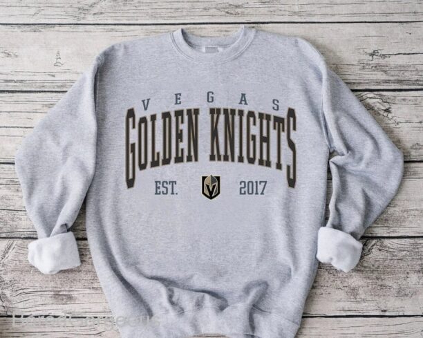 Vegas Golden Knights Shirt, Golden Knights Tee, Hockey Sweatshirt, Vintage Sweatshirt, Hockey Fan Shirt