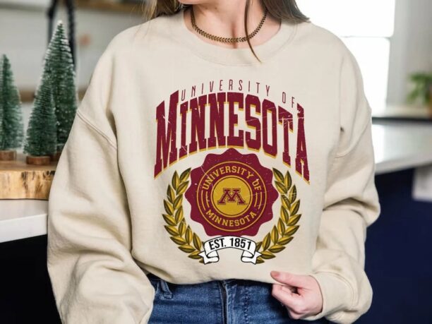 Vintage style University of Minnesota Shirt, Minnesota University Shirt, Minnesota College Shirt