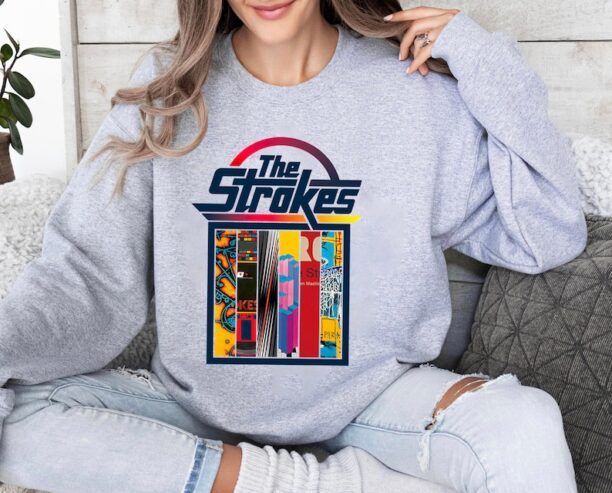 Vintage The Stroke.s Shirt, The Strokes Vintage Shirt Made In USA, Gift Music Lovers, Rock Band Sweatshirt