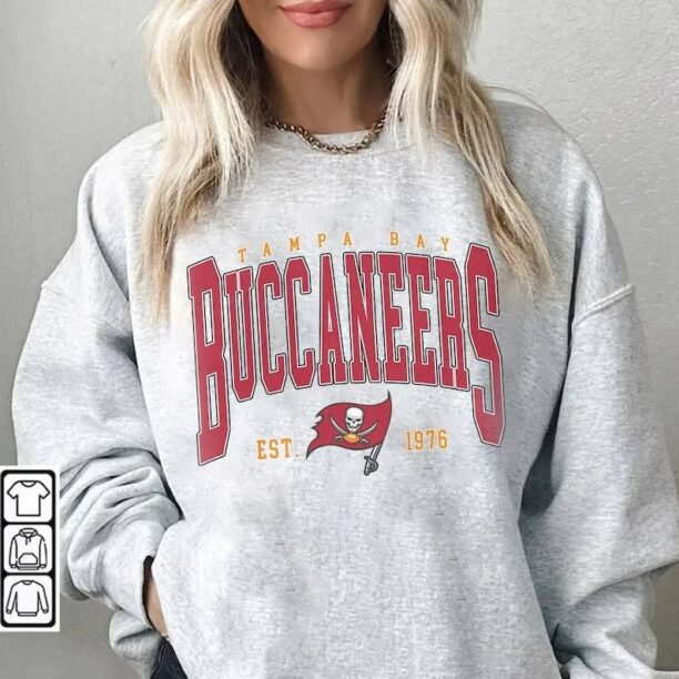 Vintage Tampa Bay Football Shirt, Tampa Bay Football Crewneck Sweatshirt , Tampa Bay Sports Apparel