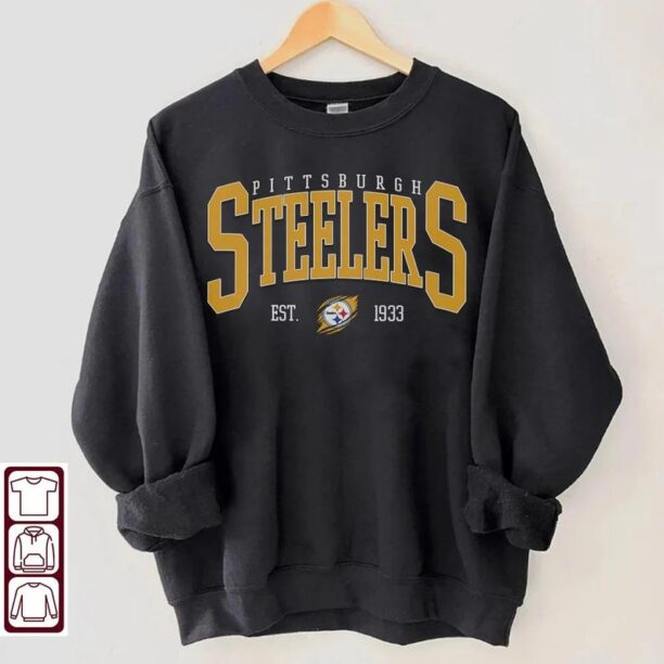 Pittsburgh Shirt, Vintage Pittsburgh Shirt, Pittsburgh Crewneck, Pittsburgh Football Shirt, Pittsburgh Fan Gift