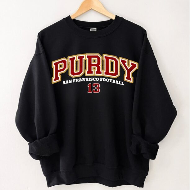 Brock Purdy T Shirt, Vintage San Francisco Football Sweatshirt, San Francisco Hoodie