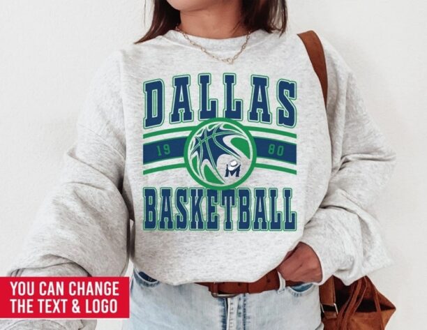 Dallas Maverick, Vintage Dallas Maverick Sweatshirt  T-Shirt, Mavericks Sweater, Mavericks T-Shirt