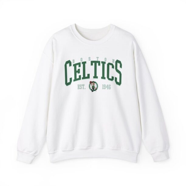 Vintage Boston Celtic Basketball Sweatshirt, Celtics 90s T-Shirt Retro Style Shirt Crewneck, Boston Basketball Hoodie