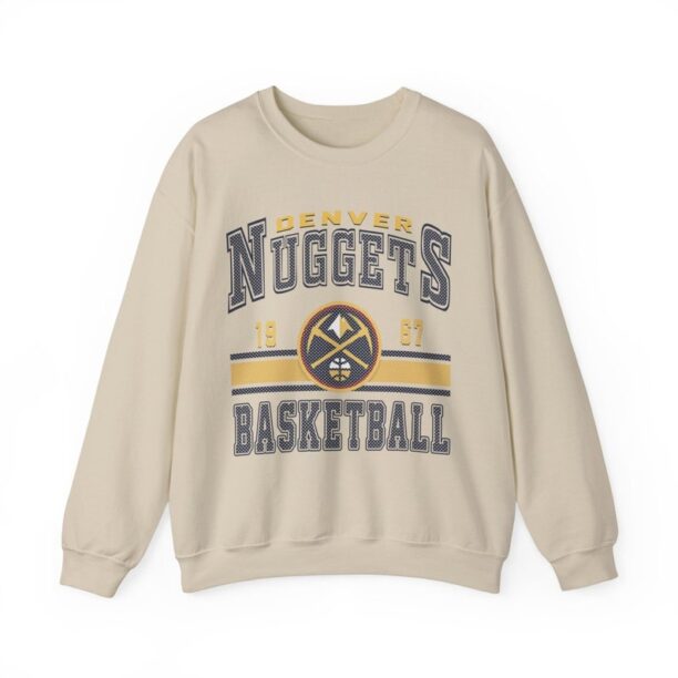 Denver Basketball Vintage Shirt, Nuggets Retro Sweatshirt, Gift For Fan Denver Christmas T-shirt