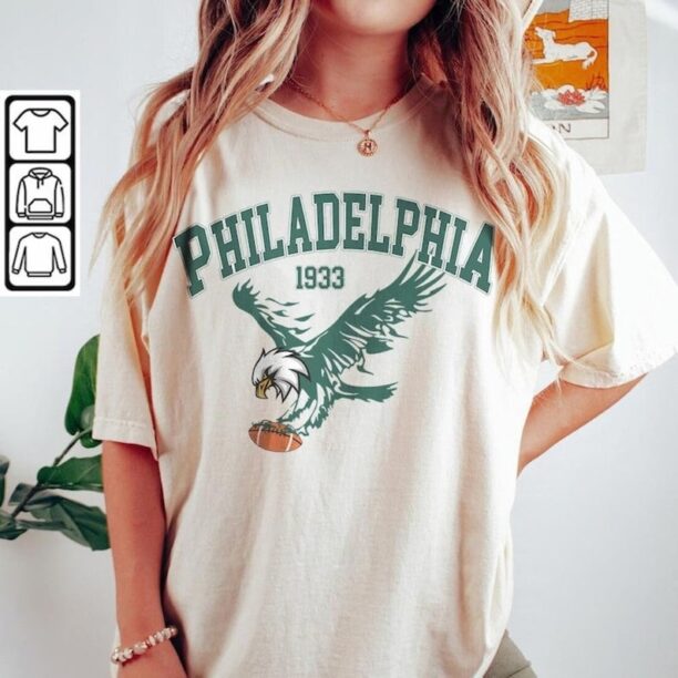 Philadelphia Football Shirt, Go Birds Gang EST 1933 shirt, Sundays Are For The Birds, Philly Phiily Eagles Hoodie