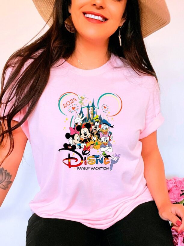 Family Disneyworld 2024 Tshirt,Disney Family Vacation 2024 Shirt,Disneyland 2024 Shirt,Disney Trip,Matching Disney Shirt