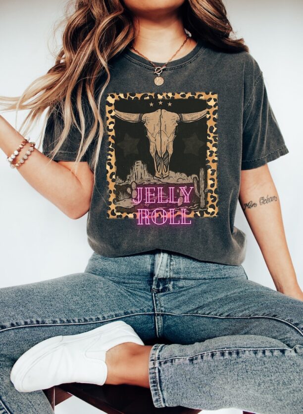 Jelly Roll Shirt Country Concert Shirt Country Music Shirt Western Shirt Southern Shirt Unisex Shirt Birthday Gift