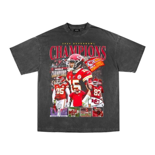 Superbowl Champions 2024 shirt, Bootleg Shirt, Kansas City Chiefs shirt, Gift For Fans