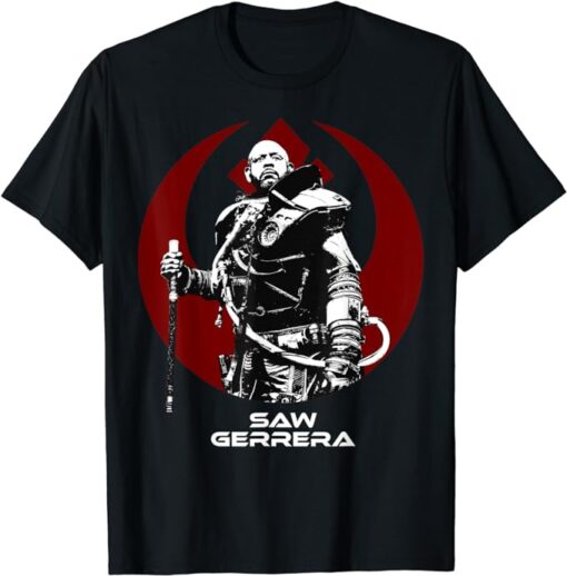 Star Wars Saw Gerrera Rogue One Portrait Rebel T-Shirt T-Shirt