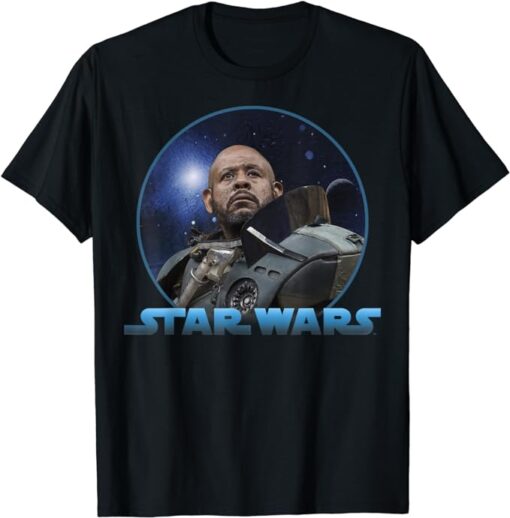 Star Wars Rogue One Saw Gerrera Galaxy Circle T-Shirt T-Shirt