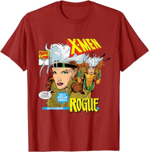 Marvel X-Men Rogue Anna Marie Comic T-Shirt T-Shirt