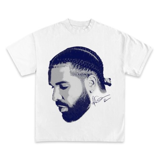 DRAKE GRAPHIC T-SHIRT | Rap Tee Concert Merch Champagne Papi | Rare Hip Hop Jumbo Face Kanye 21 Savage Her Loss |