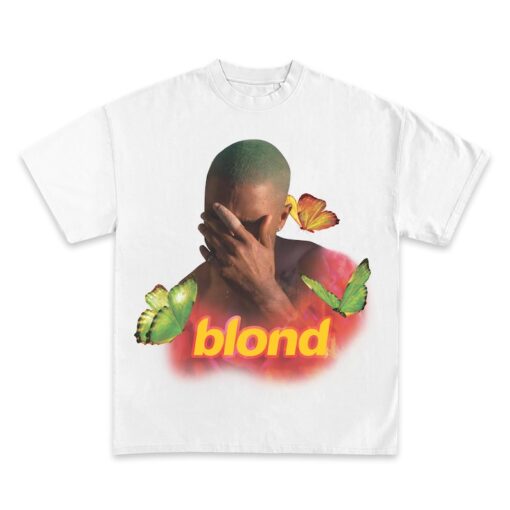 FRANK OCEAN T-SHIRT | Blonde Album Cover Art Rap Tee