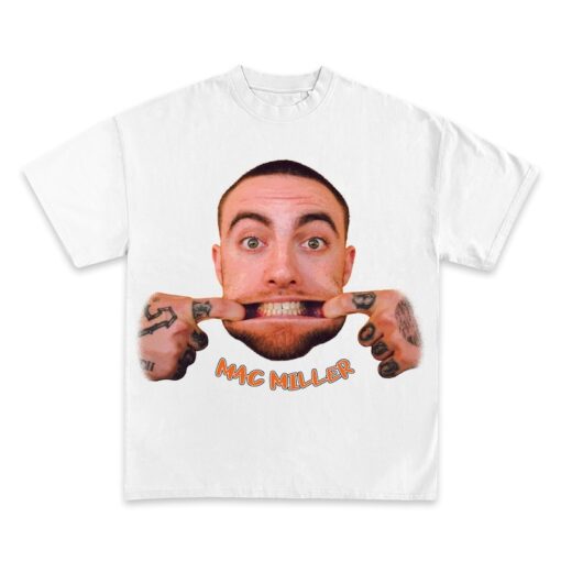 MAC MILLER T-SHIRT | Rare Rap Tee Malcolm McCormick Pittsburgh Concert Merch Swimming Circles