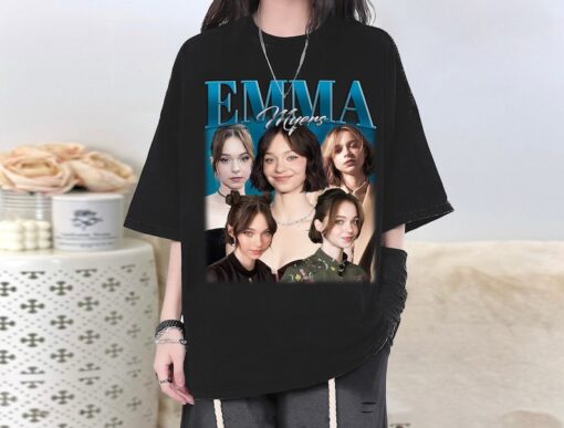 Emma Myers Retro Shirt, Emma Myers Unisex Hoodie, Emma Myers Fans Gift, Emma Myers Tee, Vintage T-Shirt, Retro T-Shirt