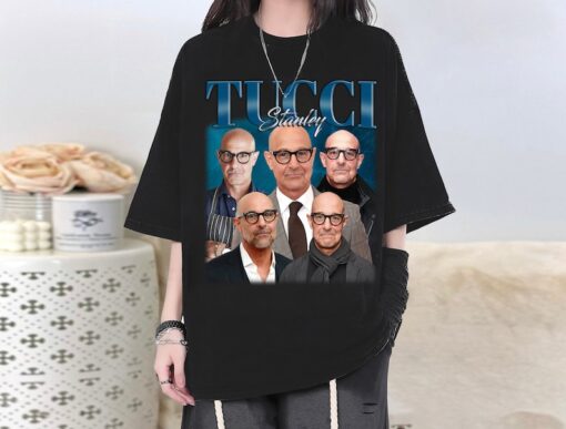 Stanley Tucci T-Shirt, Stanley Tucci Sweatshirt, Stanley Tucci Tee, Actor Stanley Tucci Homage, Stanley Tucci Sweater