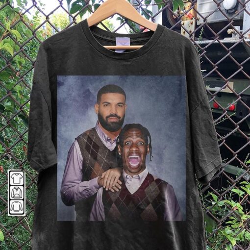 Drake Travis Scott Rap Vintage Shirt, Drake For All the Dogs Tee, Step Bros Travis funny Merch