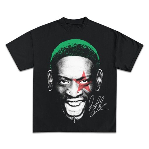 DENNIS RODMAN T-SHIRT | Rare Vintage Nba Chicago Bulls Graphic