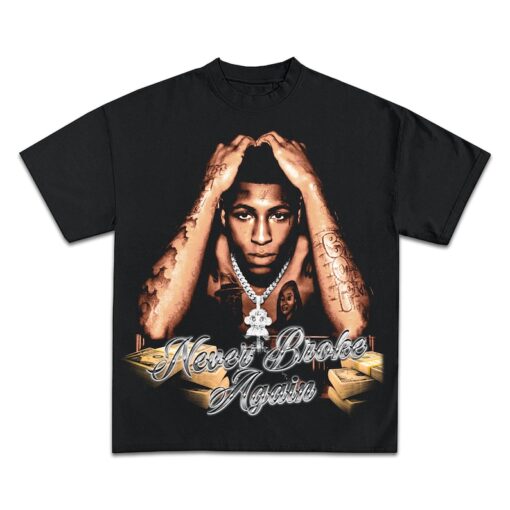 NBA YOUNGBOY T-SHIRT | Rare Concert Tee Tour Merch Collectible