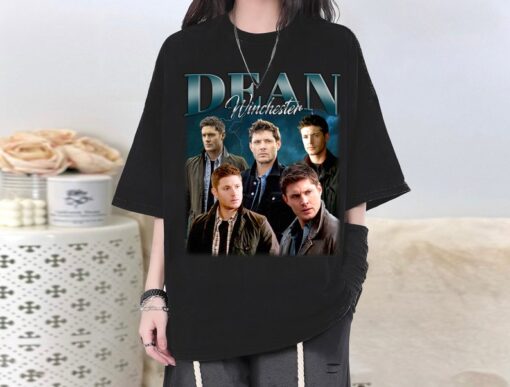 Dean Winchester Character T-Shirt, Dean Winchester Shirt, Winchester Tee, Actor Winchester Homage, Modern Shirt