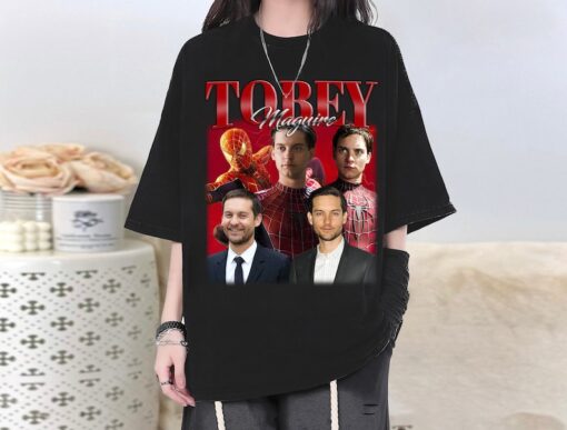 Tobey Maguire T-Shirt, Tobey Maguire Shirt, Tobey Maguire Tees, Tobey Maguire Homage, Trendy T-Shirt, Classic T-Shirt