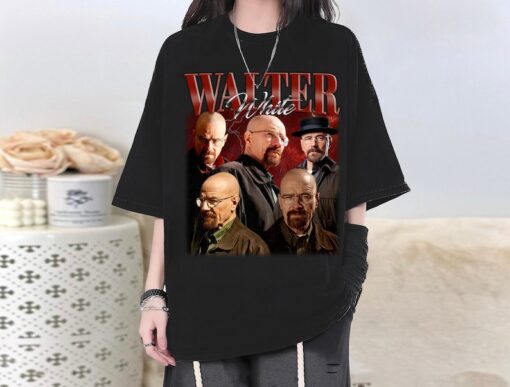 Walter White T-Shirt, Walter White Shirt, Walter White Tees, Walter White Homage, Famous Shirt, Super Star Shirt