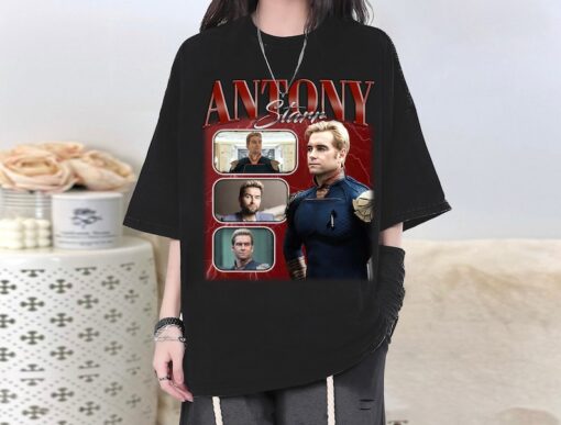 Vintage Antony Starr T-Shirt, Antony Starr Shirt, Antony Starr Tees, Antony Starr Homage, Casual T-Shirt, College Shirt