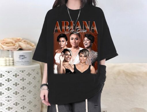 Retro Ariana DeBose T-Shirt, Ariana DeBose Shirt, Ariana DeBose Tees, Ariana DeBose Homage, Casual T-Shirt