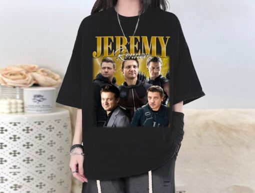 Jeremy Renner Actor T-Shirt, Jeremy Renner Shirt, Jeremy Renner Tees, Jeremy Renner Unisex, Modern T-Shirt