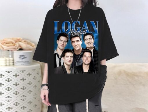 Logan Mitchell T-Shirt, Logan Mitchell Shirt, Logan Mitchell Tees, Logan Mitchell Homage, Movie Sweater, Retro T-Shirt