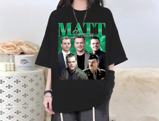 Matt Damon T-Shirt, Matt Damon Shirt, Matt Damon Tees, Matt Damon Homage, Trendy Sweatshirt, Couples T-Shirt