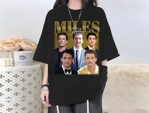 Miles Teller T-Shirt, Miles Teller Shirt, Miles Teller Tees, Miles Teller Homage, Vintage Shirt, Retro Shirt