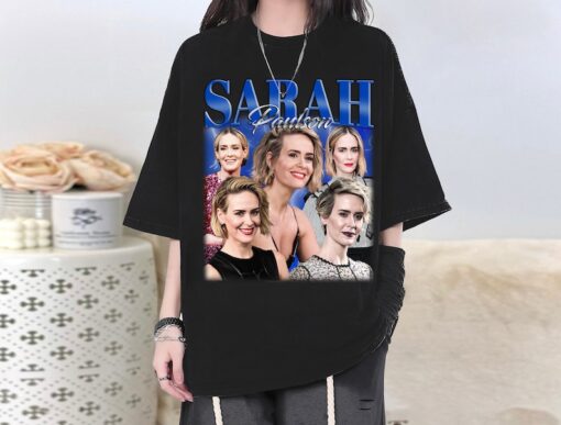 Sarah Paulson T-Shirt, Sarah Paulson Shirt, Sarah Paulson Tees, Sarah Paulson Homage, Vintage T-Shirt, Retro T-Shirt