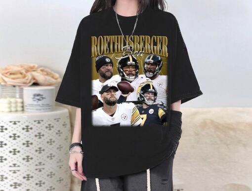 Ben Roethlisberger T-Shirt, Ben Roethlisberger Shirt, Ben Roethlisberger Tees, Ben Roethlisberger Homage, Sports Gift