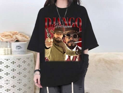 Django Unchained T-Shirt, Django Unchained Shirt, Django Unchained Tees, Django Unchained Homage, Movie Sweater