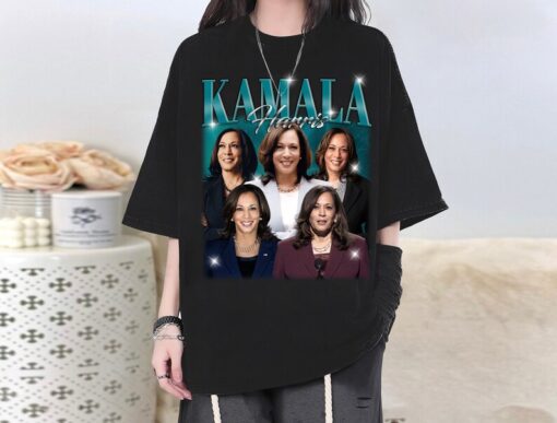 Kamala Harris T-Shirt, Kamala Harris Shirt, Kamala Harris Tees, Kamala Harris Homage, Famous T-Shirt, Casual T-Shirt