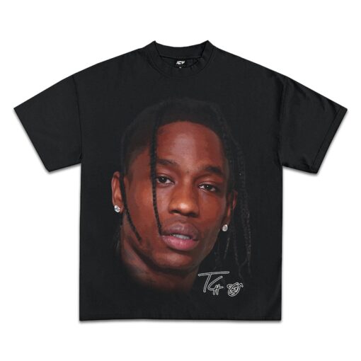 Travis Scott Graphic T-Shirt | Astroworld Rap Tee Concert Merch