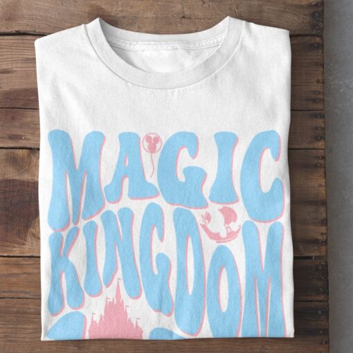 Magic Kingdom Groovy Retro Style T-Shirt