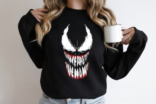 Marvel Venom We Are Venom Face Grin Graphic Shirt