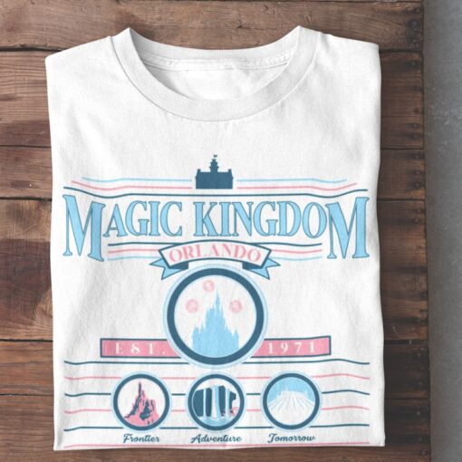 Magic Kingdom Collegiate Vintage Style T-Shirt