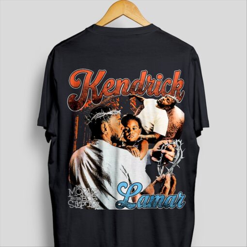 kENDRICK LEMAR "Big Stepper" front an back Throwback Tee