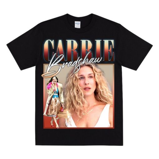 CARRIE BRADSHAW Homage T-shirt, Carrie Bradshaw Shirt