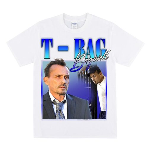 T-BAG BAGWELL Homage T-shirt, For Prison Break Fans