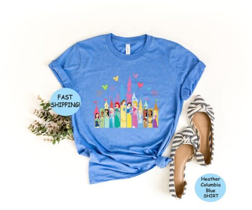 Disney Princess Castle Shirt, Disney Vacation Sweatshirt