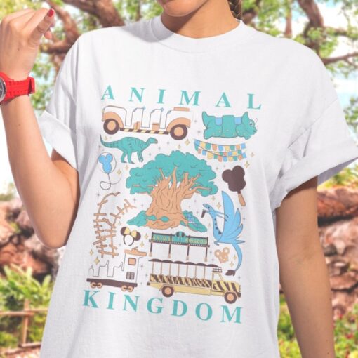 Animal Kingdom Park Icons T-Shirt